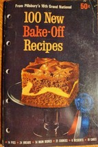 100 New Bake-Off Recipes from Pillsbury&#39;s 16th Grand National Cookbook PB 1965 - £11.90 GBP