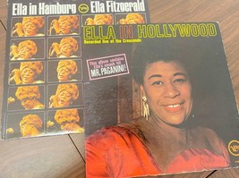 ELLA FITZGERALD Ella In Hamburg/ Hollywood Used Vinyl Records - £31.10 GBP