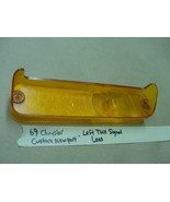 OEM 69 Chrysler Custom Newport LEFT FRONT TURN SIGNAL MARKER LIGHT AMBER... - $40.69 CAD