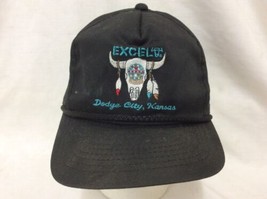trucker hat baseball cap Excel Dodge City Kansas retro vintage rare rave nice - £31.96 GBP