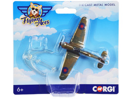 Hawker Hurricane Fighter Aircraft &quot;RAF&quot; &quot;Flying Aces&quot; Series Diecast Model by Co - £18.80 GBP