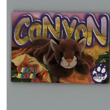 Vintage Beanie Babies Canyon Collectible Cards - £1.19 GBP