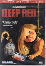 DEEP RED (dvd) *NEW*uncensored english version of Hatchet Murders, Dario Argento - £14.33 GBP