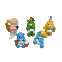 Lot Of 5 Vintage 1983 Care Bears Pvc Toy Figures Birthday Good Luck Cloudkeeper - £26.09 GBP