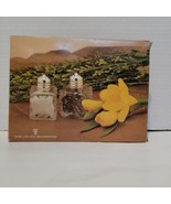 Olde Chelsea Silversmiths- Silver Plated &amp; Glass Salt &amp; Pepper Shaker Sets  - $12.94 CAD