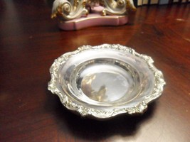 Old English Bonbon Dish c1940s by Poole Siver Co., Silverplate ORIGINAL - £35.61 GBP