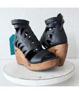NEW Lane Boots BECCA Womens Black Wedges Size 9 Western Sandals Cowgirl ... - $158.40