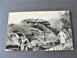 American Front-Line Trench (Gen. Pershing &amp; D’Esperey) -WW I, 1918 Postcard.   - £19.78 GBP