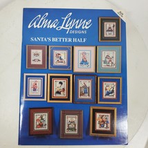 Alma Lynne Santas Better Half Cross Stitch Pattern ALX-99 - £9.04 GBP