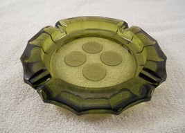 Fostoria Coin Green Large 8&quot; Ashtray - $29.39