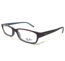 Ray-Ban Eyeglasses Frames RB5085 2219 Dark Purple Blue Rectangle 52-16-135 - £56.73 GBP