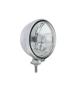 7&quot; Chrome Kingbee Style Semi Truck Headlight Assembly Bucket 6 Amber LEDs - $1,470.28 MXN