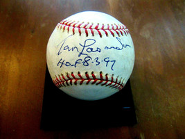 Tommy Tom Lasorda Hof 1997 Dodgers Signed Auto Game Used Oml Baseball Jsa Beauty - £194.75 GBP