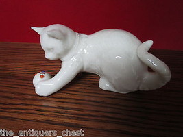 Lenox China Jewels-Figurines Cat With Ball ORIGINAL - £23.37 GBP