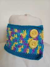 Crochet neck warmer, cowl, infinity scarf  - $40.77 CAD