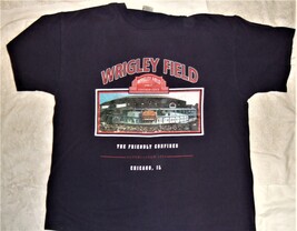 T - Shirt, Chicago Cubs Adult X-Large Wrigley Field T-Shirt -XL 2016 Wor... - $14.75