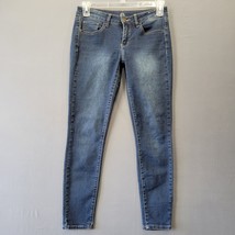 So Jegging Women Jeans Size 7 Juniors Blue Stretch Preppy Skinny Low Ris... - £11.24 GBP