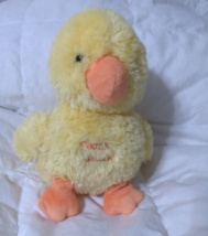 Carters Plush Yellow Duck Quack Quack striped wings possible sounds - £7.78 GBP