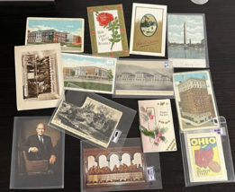 Vintage Postcards &amp; Ephemera Mixed lot Posted and Non-Posted Sticker - £11.30 GBP