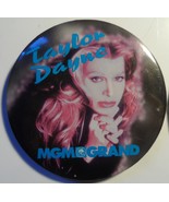 Taylor Dayne 2 Collectible 3 Inch Metal Buttons MGM Grand born Leslie Wu... - $8.95