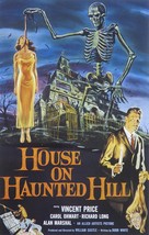 House on Haunted hill - Vincent Price - Movie Poster - Framed Picture 11&quot;x14&quot; - £25.57 GBP