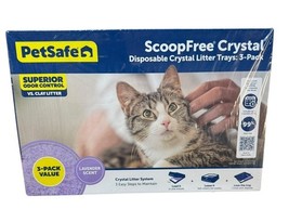 PetSafe ScoopFree PAC0016689 Disposable Crystal Lavender Litter Tray - 3... - £49.29 GBP