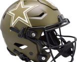 Dallas Cowboys Helmet Riddell Authentic Full Size SpeedFlex Style Salute... - $707.99