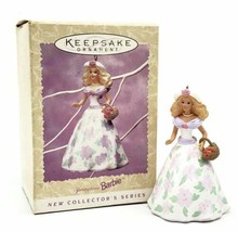 1995 Barbie Springtime Keepsake Easter Collection Ornament w/ box - £8.41 GBP