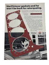 1970 print ad of a 67 Impala with new Victor head gasket installed print Ad - $12.76