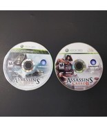 Assassin&#39;s Creed 1 &amp; 2 Games Bundle for Xbox 360 - Lot Game Discs Only - £6.33 GBP