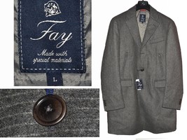 Fay Coat Man 52 Eu / 42 Usa / 42 Uk / L FA02 T3P - £241.84 GBP