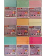 Mini-Writing Tablets Lined 3.5&quot; x 5&quot; 5*35 Sheet Tablets/Pk, S22, Select:... - £2.75 GBP