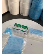 50 pieces Disposable 3-Layer Protection Face Masks Earloop Anti-Dust Mou... - $19.00