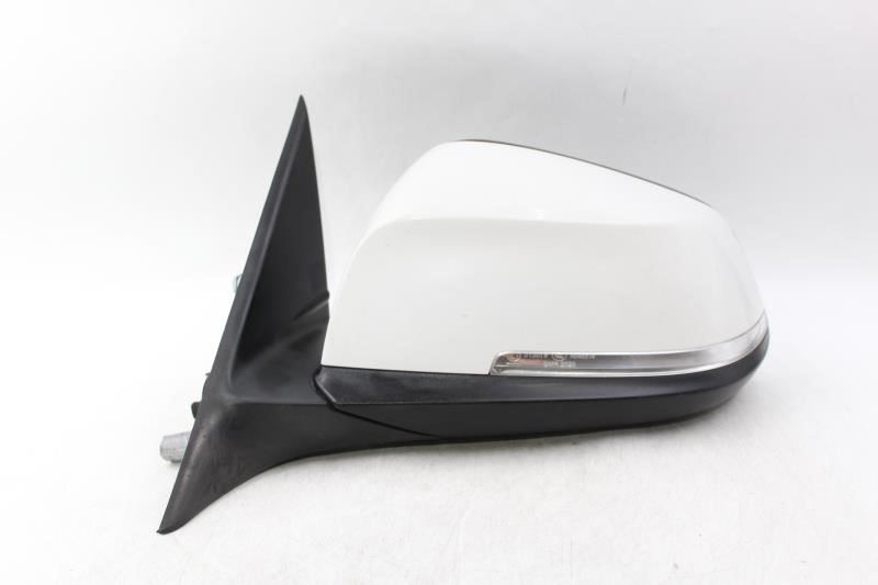 Primary image for Left Driver Side White Door Mirror Power Fits 2013-2018 BMW 320i OEM #26758