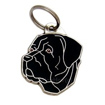 Dog name ID Tag,  Cane Corso, Personalized, Engraved, Handmade, Charm - £15.91 GBP+