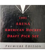 1991 Arena American Hockey Draft Pick Card Set Premiere Falloon Hologram... - $24.99