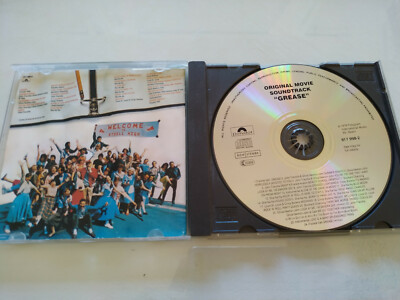 Grease Bande Originale John Travolta Olivia Newton-John CD 1991 Am Item image 7