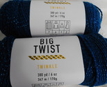 Big Twist Twinkle lot of 2 Teal Dye Lot 647071 - £10.21 GBP