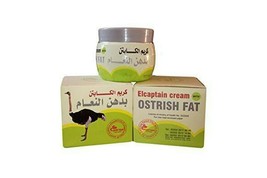 2.1oz.Natural Ostrich Fat Ointment Rheumatoid Herbal Muscles Pain Knee R... - £24.17 GBP