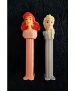 PEZ: LITTLE MERMAID ARIEL &amp; ELSA Dispensers ~ Disney ~ See Pics &amp; Descri... - $2.71 CAD