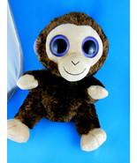 Ty Beanie Babies Coconut Monkey Plush with Big Purple Eyes Approx 9.5&quot; S... - $21.65 CAD