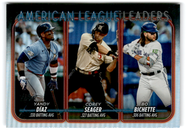 2024 Topps Rainbow Foil #149 Bo Bichette/Yandy Diaz/Corey Seager NM-MT  ID:73748 - £2.58 GBP