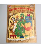Vintage 1970 Walt Disney’s Winnie The Pooh Decorate A Tree Press Out Orn... - £7.49 GBP