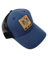 DODGE RAM TRUCKS LOGO BLUE BLACK MESH ADJUSTABLE CURVED BILL SNAPBACK HA... - $433.08 MXN