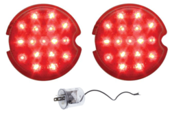 United Pacific Super Bright LED Tail Light Set 1939 Chevy Passenger Cars - £86.89 GBP