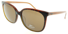 LACOSTE Havana / Brown Sunglasses L602S 214 56mm - £52.78 GBP