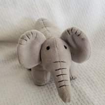Baby Gap Small Stuffed Plush Gray Cow Infant Toy - £47.76 GBP