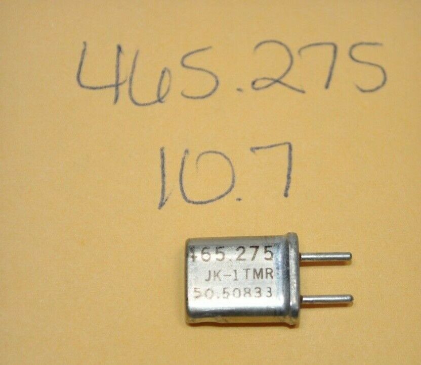 Primary image for Vintage Scanner Radio Crystal - 465.275 MHz / 10.7 iF / HC-25/U