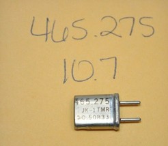 Vintage Scanner Radio Crystal - 465.275 MHz / 10.7 iF / HC-25/U - $9.89