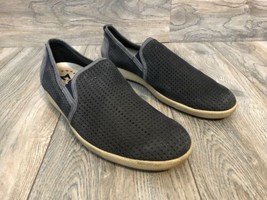 Frye Miller Slip On Mens Suede Shoes In Gray Size 10 - £45.89 GBP